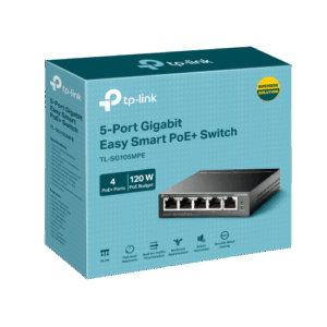 TP-Link TL-SG105MPE 5-Port Gigabit Easy Smart Šakotuvas su 4-Port PoE+ - Image 3