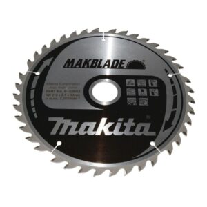 Medžio pjovimo diskas MAKITA 216x30x2,1mm 40T 10°
