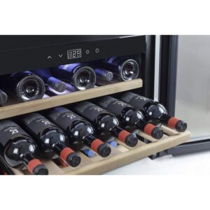 Įmontuojams vyno šaldytuvas CASO WineSafe 18 EB metalo korpusas 00629 - Image 3