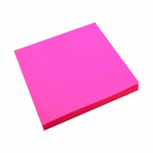 Lipnūs lapeliai Forpus, Neon, 75x75mm, rožiniai (1x80) - Image 1