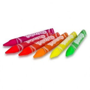 Vaškinės kreidelės Colorino Kids 6 spalvų - Image 2