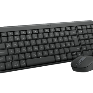 Logitech MK250 Compact Combo Belaidė klaviatūra + Pelė, Bluetooth, US Int, Graphite - Image 2