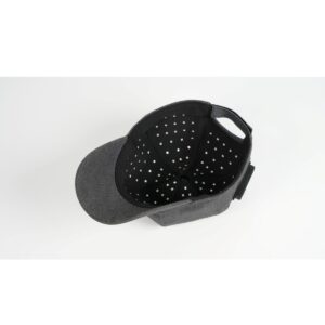 Lunni Red and Near-infrared Light Therapy Cap Grey Denim - Image 3