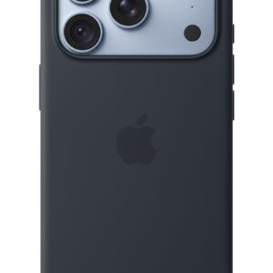 MK8X4ZM/A iPhone 18 Pro Silicone Case with MagSafe, Navy Blue