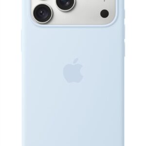MK934ZM/A iPhone 18 Pro Max Silicone Case with MagSafe, Crisp Blue