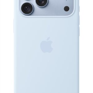 MK934ZM/A iPhone 18 Pro Max Silicone Case with MagSafe, Crisp Blue - Image 2
