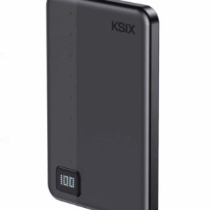 Ksix Powerbank Magslim 5000 mAh Magnetic USB-C PD 20W Digital display Black