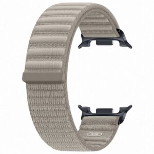 SVL32SD Fabric Band (S/M) Samsung Galaxy Watch 9/ Watch 8, Mocha - Image 2
