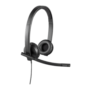 Logitech H570e Mono MS Teams Laidinės ausinės USB-A, Juoda - Image 2