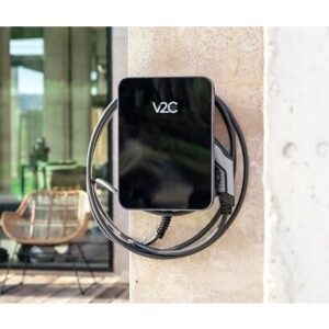 V2C Trydan krovimo stotelė 22kW su ekranu, 3 fazių, Type 2 kabelis (10m), dinaminis balansavimas - Image 4