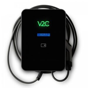 V2C Trydan PRO versijakrovimo stotelė 22kW su ekranu, 3 fazių, Type 2 kabelis (5m), dinaminis balansavimas - Image 2