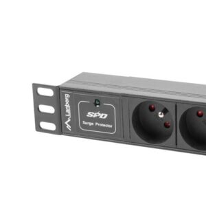 LANBERG MAITINIMO JUOSTŲ STOVAS 10" (1U, 10A, 3X 230V PL) - Image 3