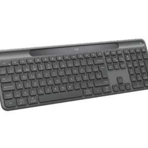 Logitech Signature Slim Solar+ K980 for Business Belaidė klaviatūra, RF+Bluetooth, US Int, Graphite - Image 2