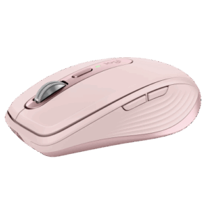 Belaidė pelė Logitech MX Anywhere 3S - RF Wireless + Bluetooth, Laser, 8000 DPI, Rose - Image 3